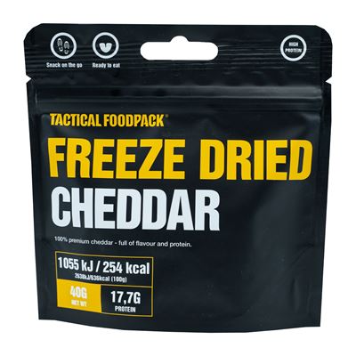 Żywność liofilizowana suszone kawałki sera cheddar TACTICAL FOODPACK N0018 2