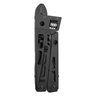 Kombinerki wielofunkcyjne VANGUARD z kluczem CZARNE