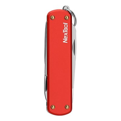 MINI POCKET wielofunkcyjny scyzoryk CZERWONY