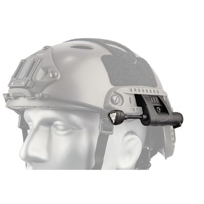 Latarka na kask CHARGE MPLS 3 kolory + IR LED CZARNA