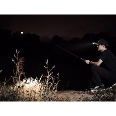 Latarka czołowa NEXSTYLE 170 lumenów CZARNA