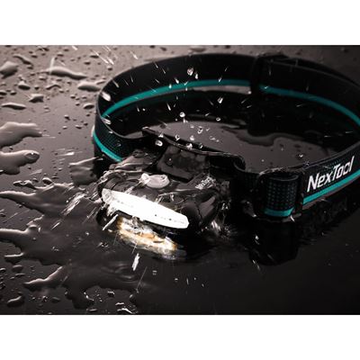 Latarka czołowa NEXSTYLE 170 lumenów CZARNA