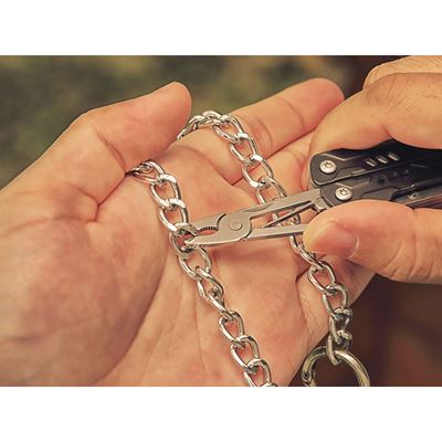 MINI SAILOR narzędzie wielofunkcyjne z nożyczkami CZARNE