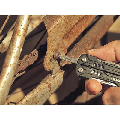 MINI SAILOR narzędzie wielofunkcyjne z nożyczkami CZARNE