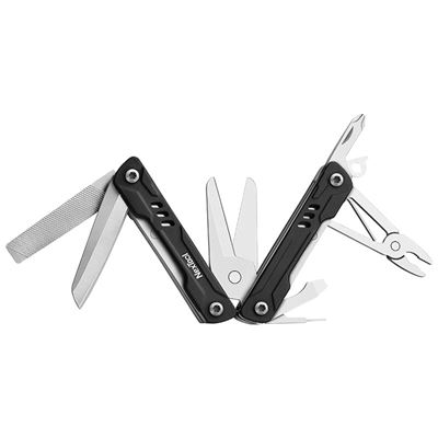MINI SAILOR narzędzie wielofunkcyjne z nożyczkami CZARNE