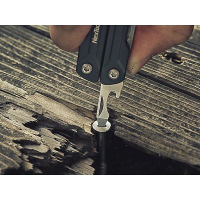 MINI SAILOR narzędzie wielofunkcyjne z nożyczkami CZARNE