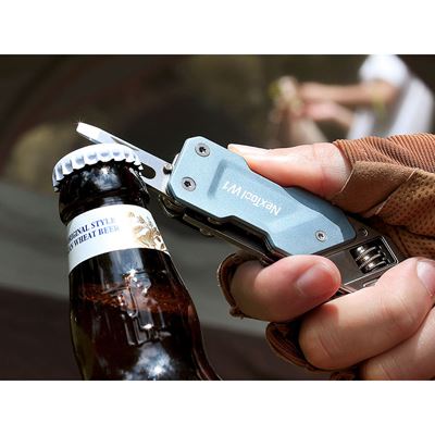 Narzędzie wielofunkcyjne W1 z kluczem NIEBIESKIE