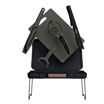 Zestaw do grillowania w plastikowej walizce