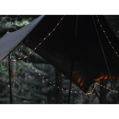 Latarka kempingowa MILKY WAY z łańcuchem LED