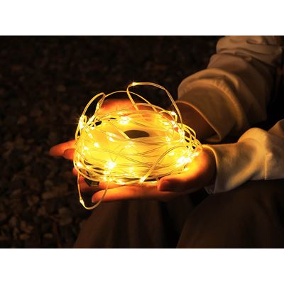 Latarka kempingowa MILKY WAY z łańcuchem LED