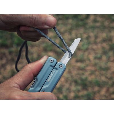 Szczypce wielofunkcyjne Light Wrench W2 z kluczem NIEBIESKIE