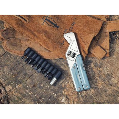 Szczypce wielofunkcyjne Light Wrench W2 z kluczem NIEBIESKIE