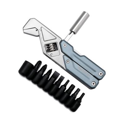 Szczypce wielofunkcyjne Light Wrench W2 z kluczem NIEBIESKIE