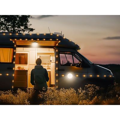 Latarka kempingowa MILKY WAY GW20 z łańcuchem LED