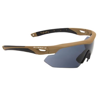 Lekkie gogle strzeleckie Nighthawk 3 okulary COYOTE BROWN