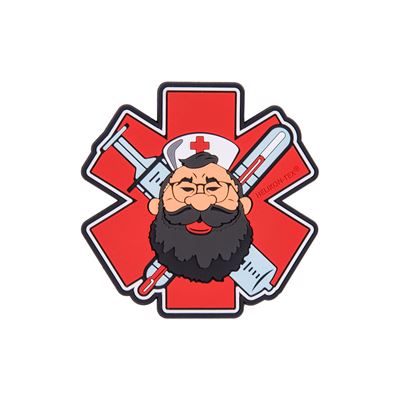 Plaster Beardman MEDIC na rzep z tworzywa sztucznego