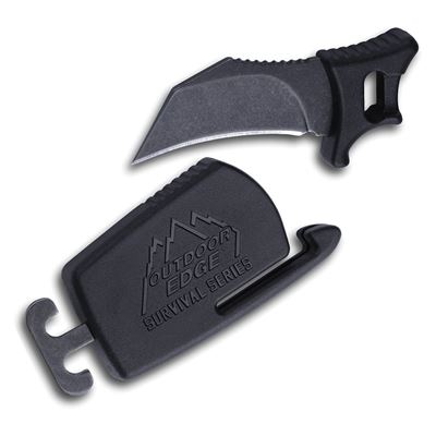 Klamra PARACLAW z nożem BLACK