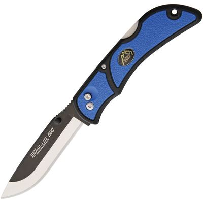 Nóż RAZOR LITE EDC z gładkim ostrzem NIEBIESKI