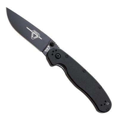 Nóż do zamykania ONTARIO RAT II BLACK