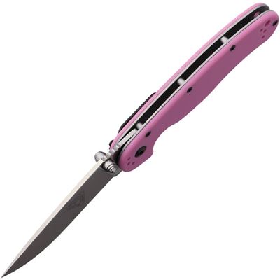 Nóż składany ONTARIO RAT II RÓŻOWY Ontario Knife Company ON8862 4