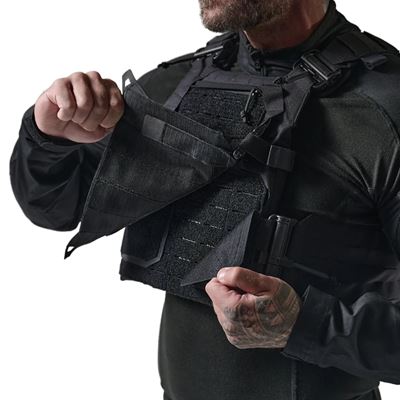 Kamizelka SPITFIRE® QR uchwyt na płyty CZARNA DIRECT ACTION® PC-SPTP-CD5-BLK 7