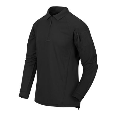 Koszulka RANGE POLO z długim rękawem BLACK