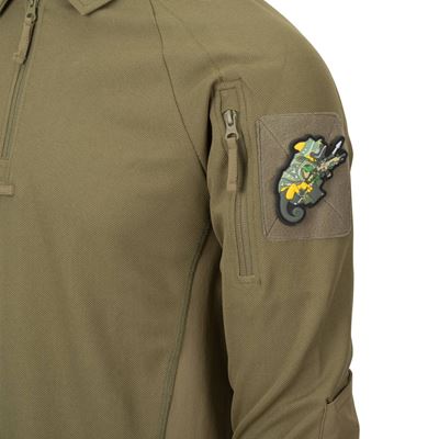Koszulka RANGE POLO z długim rękawem ADAPTIVE GREEN