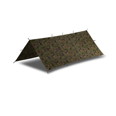 Płachta biwakowa SUPERTARP® small PL WOODLAND