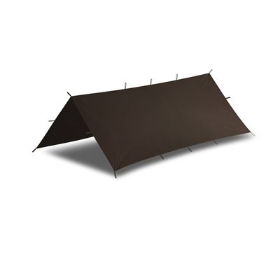 SUPERTARP® mała plandeka biwakowa EARTH BROWN