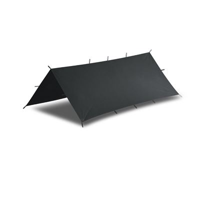 Plandeka biwakowa SUPERTARP® mała SHADOW GREY