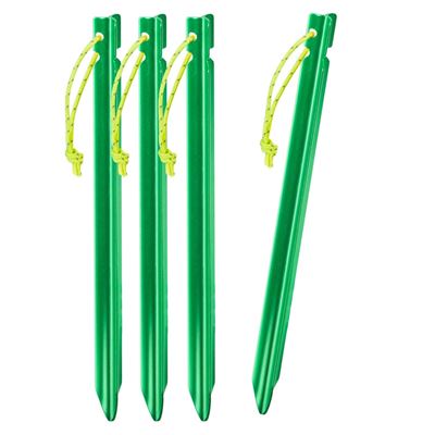 Kołek aluminiowy 4 szt. ZIELONY