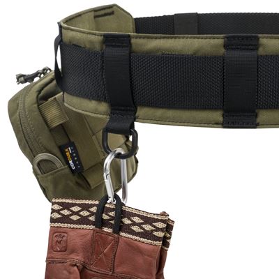 Pasek FORESTER BUSHCRAFT OLIVE GREEN/CZARNY