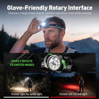 Latarka czołowa HISTAR z możliwością ładowania NEXTORCH PS520378 6