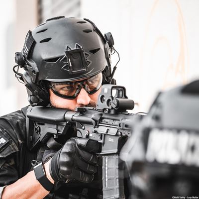 Okulary ochronne COBRA BSSI SZKŁA Miedziane