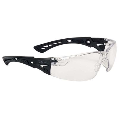 Okulary ochronne RUSH+ BSSI z przezroczystym szkłem