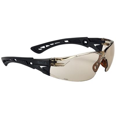 Okulary ochronne RUSH+ BSSI brązowe szkło