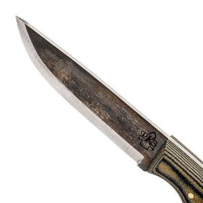 Nóż z ostrzem stałym SCORPION rękojeść MICARTA
