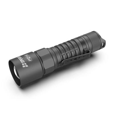 Latarka PZ16 ZOOM ładowalna, 2400 lumenów, 726 metrów, IP65 CZARNA SPERAS PZ16-SP 3