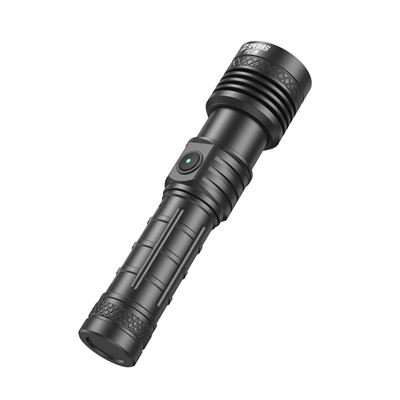 Latarka akumulatorowa PZ18 ZOOM, 1600 lumenów, 420 metrów, IP66 BLACK