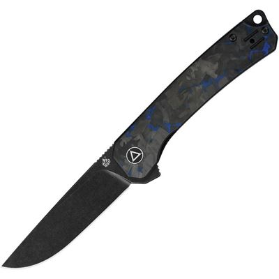 Nóż OSPREY z gładkim ostrzem G10/CF BLACK/Blue