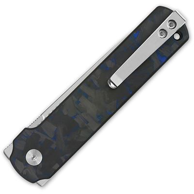 Nóż składany LARK z gładkim ostrzem BLACK/Blue