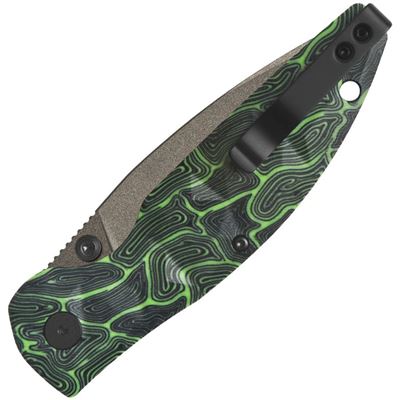 Nóż do zamykania TURTLE PUNK tanto GREEN/BLACK