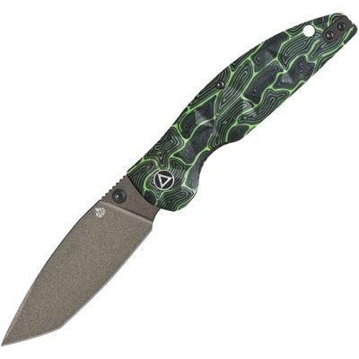 Nóż do zamykania TURTLE PUNK tanto GREEN/BLACK