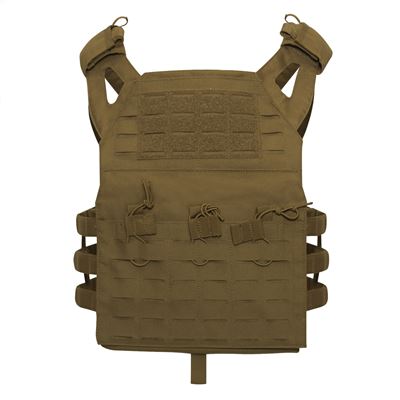 Kamizelka LASER CUT MOLLE nośnik płyt lekka COYOTE BROWN