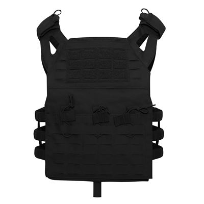 Kamizelka LASER CUT MOLLE nośnik płyt lekka CZARNA
