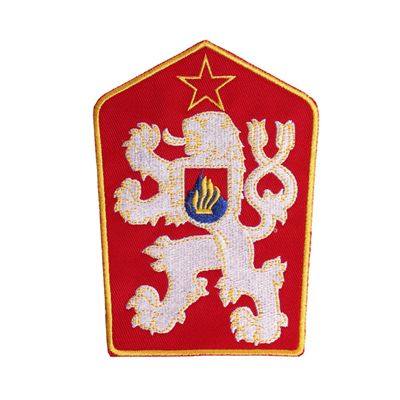 Naszywka LEV Czechosłowacji duży KOLOR