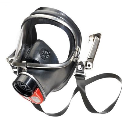 Maska Dräger PANORAMA NOVA kandahár z mocowaniem do hełmu używany