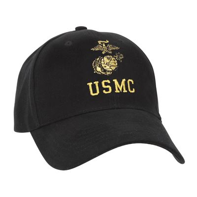 Czapka baseballowa USMC CZARNA