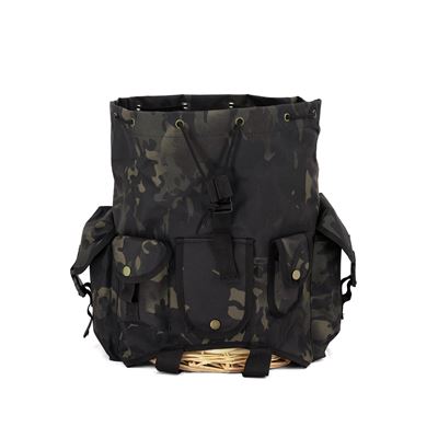 Plecak NŮŠE na grzyby z wiklinową wkładką BTP BLACK Military Goods RD25Z 3