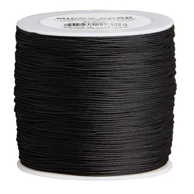 Linka nylonowa MINI PARACORD ø 1,18 mm / 300 m CZARNA
